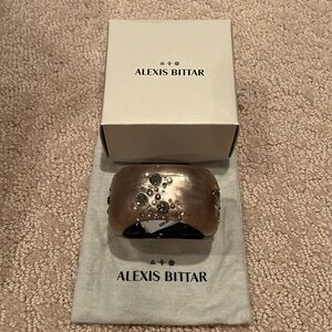 NEW Alexis Bittar Lucite Hinged Bracelet